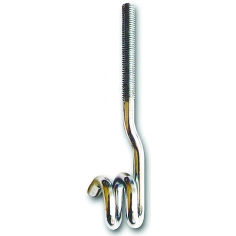 M6 x 45 Pig Tail Threaded Bolt, Zinc Plated, 90kg SWL (118mm Overall)