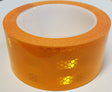 Yellow 50mm x 10 Metre Reflective Self Adhesive Tape ECE104