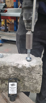 20 x 115mm SDS Plus Through Bolt Setting Tool 6-20mm