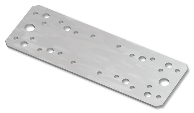 55mm x 135mm x 2.5mm Heavy Duty Flat Plate (5, 7 & 11mm holes) Galvanised