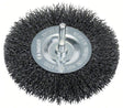 0.2 x 100mm Bosch Crimped Wire Wheel with Spigot 1 609 200 274