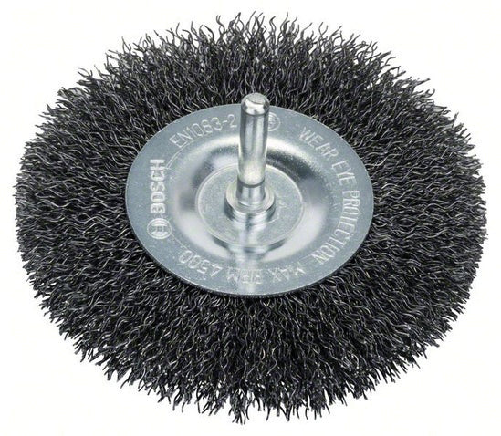 0.2 x 100mm Bosch Crimped Wire Wheel with Spigot 1 609 200 274