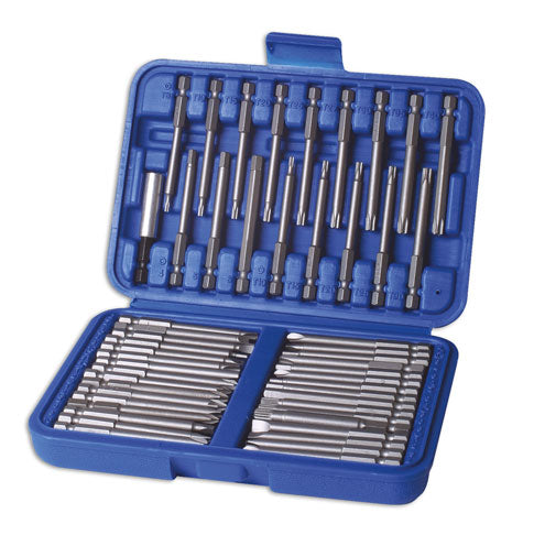 Laser 50 Piece 75mm Extra Long Bit Set 3436