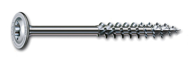 8.0 x 100mm T40 Spax Extra Long Washer Head Wood Screw, WIROX P3J
