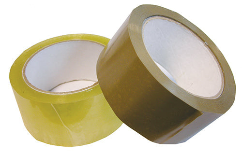 Clear 48mm x 66 metre Heavy Duty Vinyl Packaging Tape