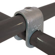 Clamp on Crossover C42 Size 7 (G32) Handrail Fitting, Galvanised 160-C42 (Kee Klamp Compatible 17-7)