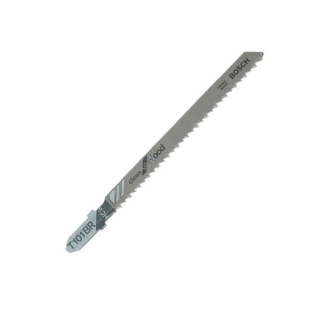 Bosch T101BR 100mm Jigsaw Blade for wood 3-30mm (Pack Of 5) P/No. 2 608 630 014