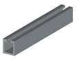 Deep Plain Channel 41.5 x 41.5 x 3.5mm, 3 Metre, Grey GRP Plastic