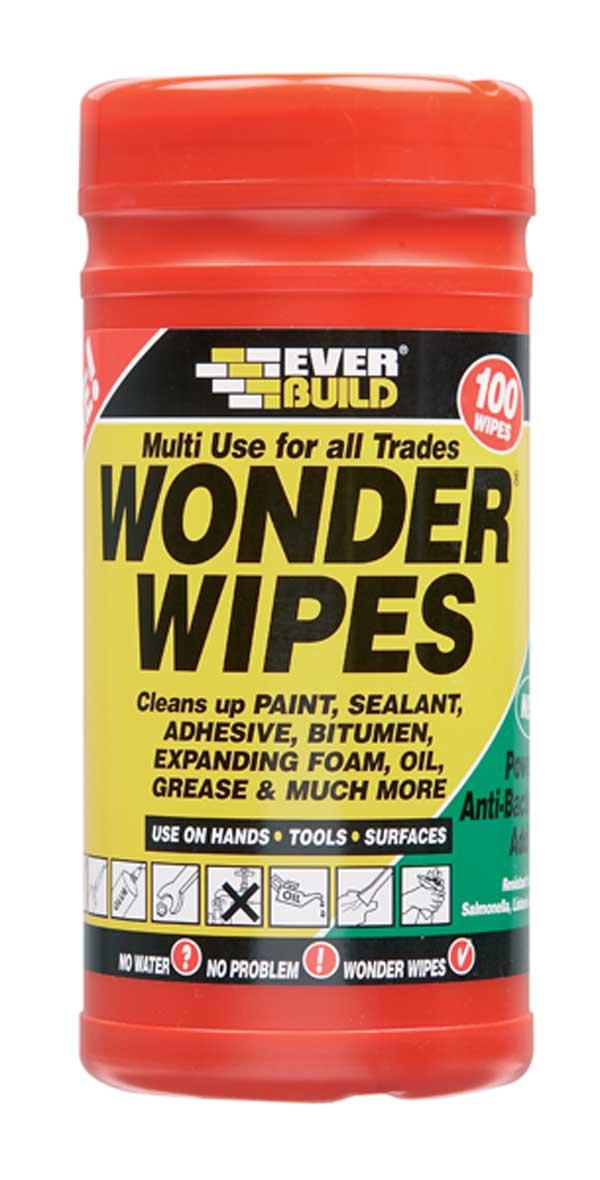 Everbuild Wonder Wipes Tub of 100