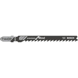 Bosch T144DP 100mm Jigsaw Blade for wood 5-50mm (Pack Of 5) P/No. 2 608 633 A35