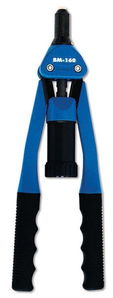 Bralo BM160 Heavy Duty Short Handle Riveter for Alu Rivets up to 4.8mm