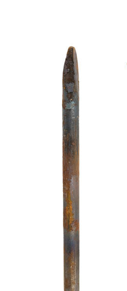 900mm x 20mm Road Form / Line Pointed Pins, Steel Self Colour