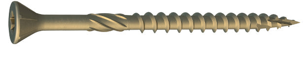 4.5 x 50 Timco C2 Countersunk Torx 20 Decking Screw, Organic Green, Tub of 250