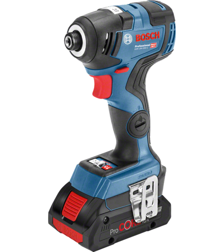 Bosch GDR 18V-200 C Impact Driver, 2 x 5.0Ah Batteries in L-Boxx