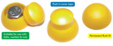 12mm Green Security Nut Cover Base 12.2 x 43mm (Similar to RAL 6017)
