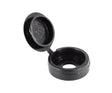 Black Hinged Screw Cap Small for Screws 3.5 - 5mm SHCCBLACKP