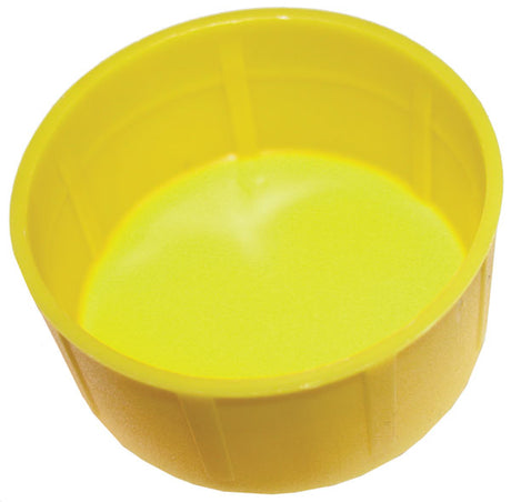 Scaffold Tube / End Caps Yellow Plastic for 48.3mm 8(G40) Size Tube