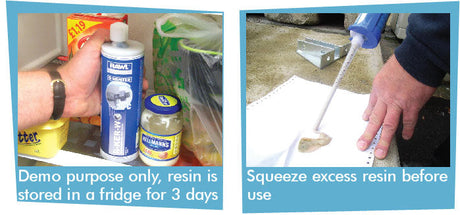 Rawlplug Winter Resin 400ml R-KER-II-W, supplied with a nozzle. (Anti-Freeze, Easy Squeeze, Fast Curing Winter Formula)