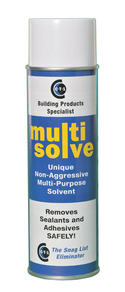 CT1 MULTISOLVE Adhesive & Silicone Remover 500ml Aerosol