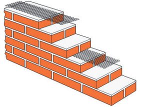 63mm x 20M Masonry Reinforcement Mesh Metal, Galvanised CBR2063
