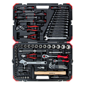 Gedore Red 100 Piece 1/2" & 1/4" Socket Tool Set R46003100
