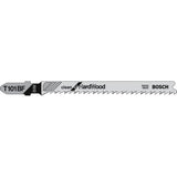 Bosch T101BF 100mm Jigsaw Blade for wood 3-30mm (Pack Of 5) P/No. 2 608 634 234