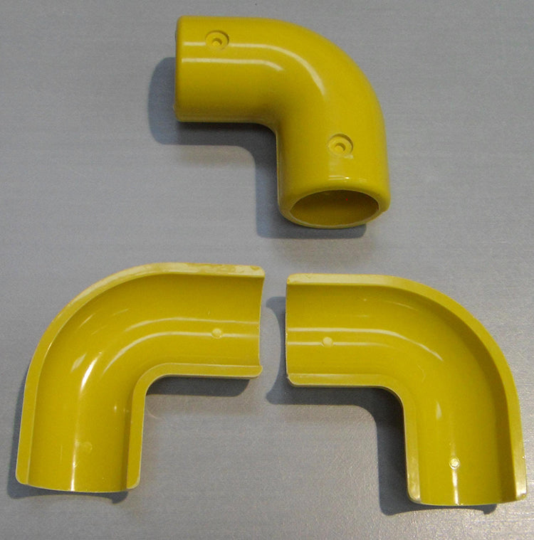 Yellow 90 Degree Elbow (In two halves) MH90EY