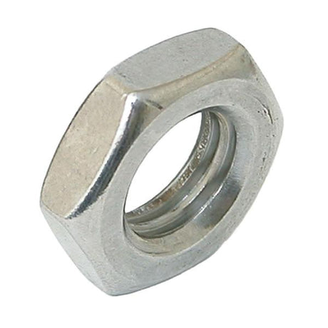 M10 Lock (Half) Nut Stainless Steel A2 (304), DIN 439