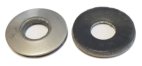 M8 x 16mm Bonded / Silo Washer, Stainless Steel A2, hole diameter approx 7mm in rubber & 8.2mm in metal
