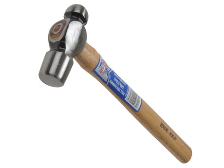 Faithfull 8oz 227g Ball Pein Hickory Shaft Hammer FAIBPH8