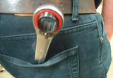 Carlous 4 In 1 Ratcheting Ring Wrench, 10mm(M6), 13mm(M8), 17mm(M10) & 19mm(M12). 225mm Long. CLS1700