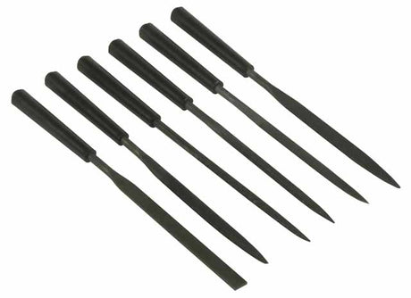 Stanley 6 Piece Needle File Set 150mm 0-22-500