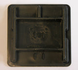 Black Unistrut P1/2240 Plastic End Caps 41mm x 41mm Deep Channel