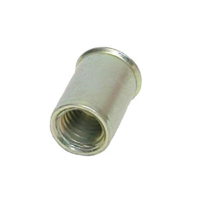 M4 Rivet Nut, Thin Sheet, Steel, Grip range 0.5 - 2.00mm, Hole size 5.9mm Bralo 030120 4006