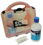 Scan Eye Wash Station Kit 2 x 500ml Saline & Eye Pads SCAFAKEYE