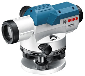 Bosch GOL26D Optical Level + Leveling Rod + Tripod