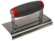 Faithfull Soft-Grip Edging Steel Trowel (150 x 75mm) FAISGTEDGESS