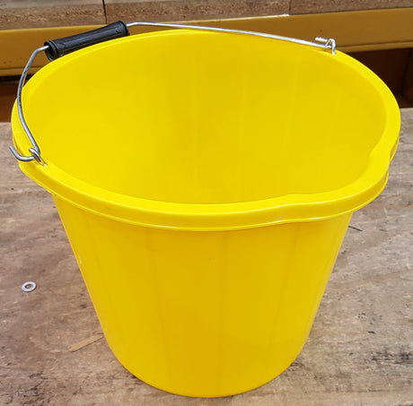14.5 Litre Yellow Heavy Duty Bucket
