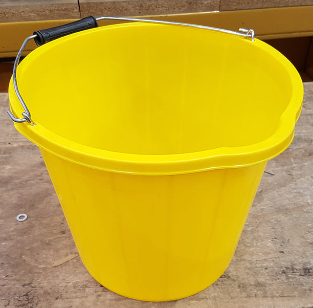 14.5 Litre Yellow Heavy Duty Bucket