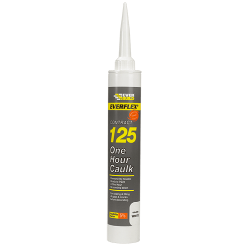 Everbuild 125 Decorators Caulk-it Magnolia 310ml 125MAG