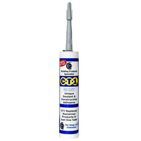 CT1 GREY All in One Multi-purpose Waterproof Sealant & Construction Adhesive, 290ml
