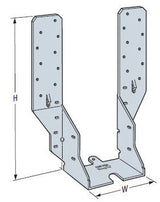 47mm x 237mm Simpson Timber to Timber Jiffy Type Joist Hanger Galvanised JHA270/47