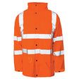 Hi-vis Parka Jacket Medium  EN471 Orange