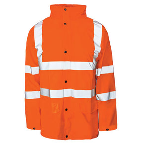 Hi-vis Parka Jacket Medium  EN471 Orange