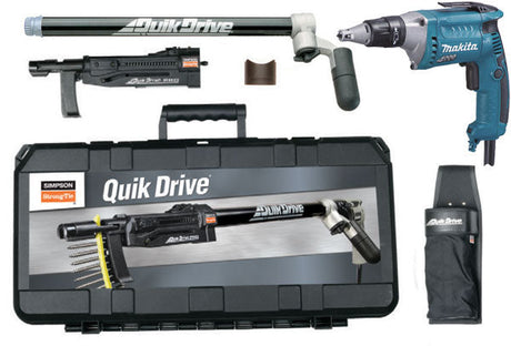 Quikdrive Full Kit QD76 with Makita FS4300 Screw Gun 110v