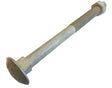 M16 x 180 Galvanised Carriage / Coach / Cup Square Bolts with Nuts DIN 603/934