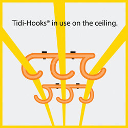 Tidi Triple Hook For Screwing to Walls & Ceilings