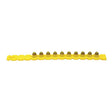 Yellow Powder Actuated Cartridges / Load Strips, 0.27 Caliber