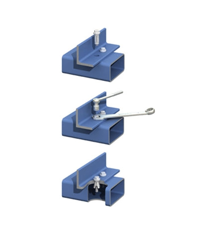 M16 Size 3 Lindapter Hollo-bolt Stainless Steel (Grip Range 50-70mm) Hole Size: 28mm HBST16-3