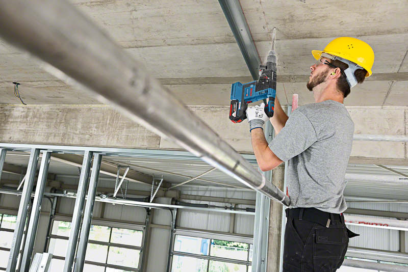 Bosch GBH 18V-26F Hammer 3 Function Brushless with 2 x 6.0Ah Batteries